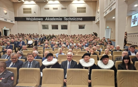 Przedstawiciele Zarządu Cechu na inauguracji roku akademickiego w Wojskowej Akademii Technicznej w Warszawie